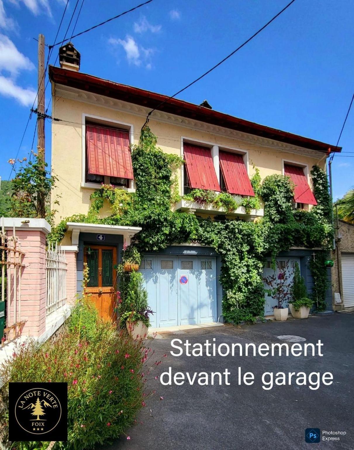 La Note Verte - Parking Gratuit Devant L'Entree فوا المظهر الخارجي الصورة